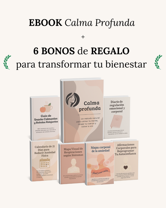 Calma profunda: Libera los sintomas fisicos de la Ansiedad en 7 dias